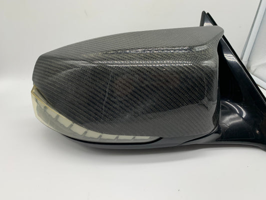 2016-2017 Infiniti Q50 Q 50 Passenger Side View Power Door Mirror Gray A04B38001