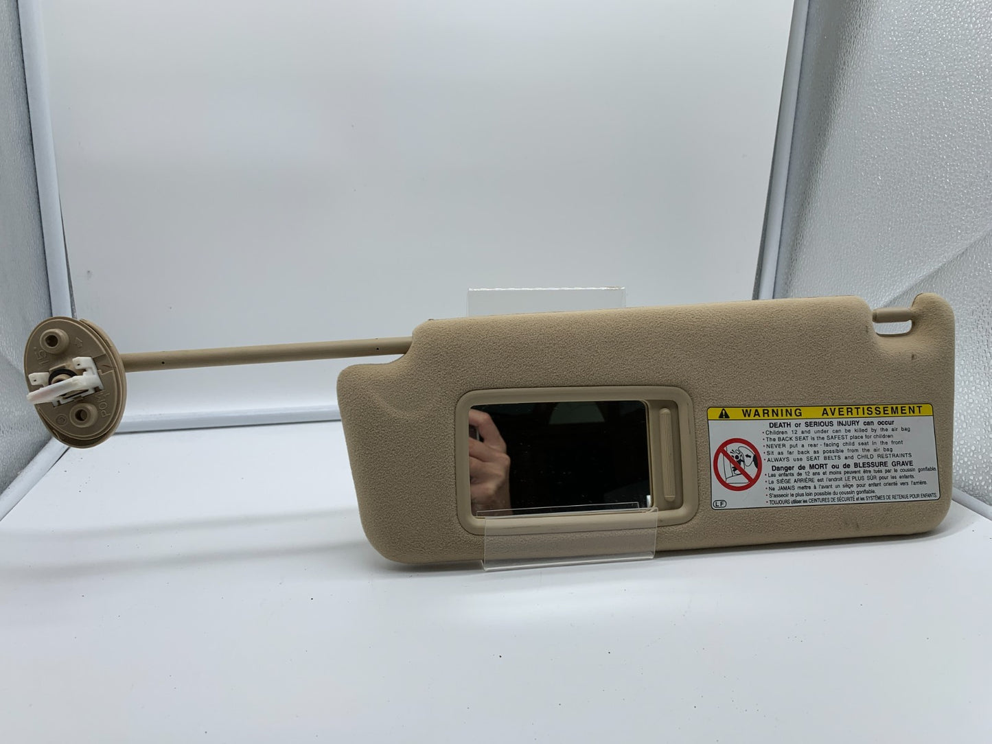 2001-2006 Lexus GS300 Driver Sun Visor Gray Illuminated OEM B03B46053