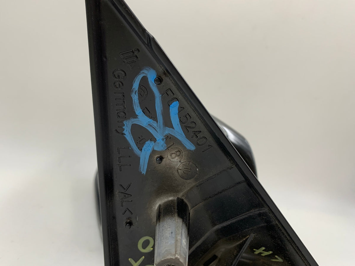 2009-2012 BMW 750i Driver Side View Power Door Mirror Black OEM D01B18075
