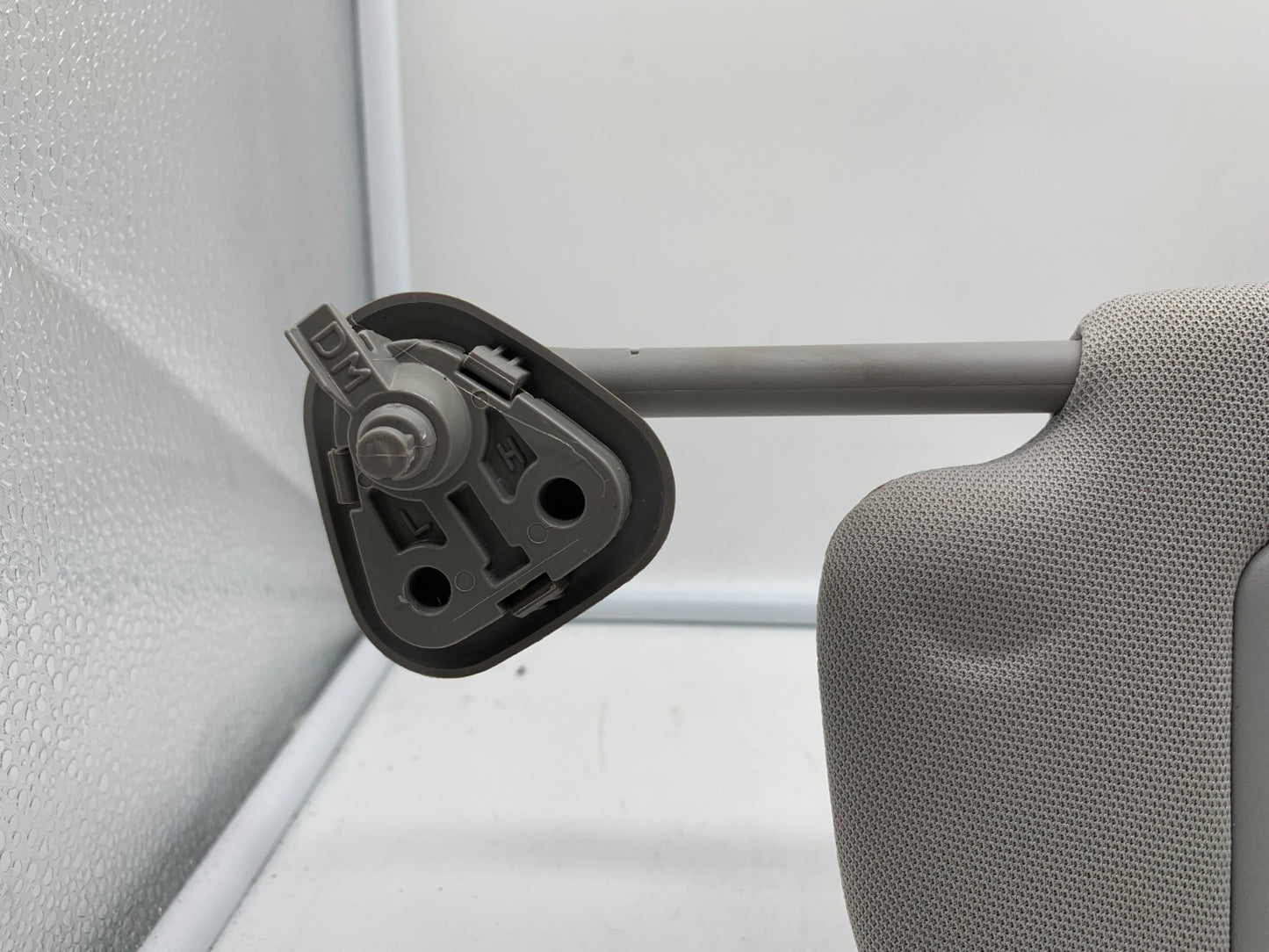 2011-2015 Hyundai Sonata Driver Sun Visor Gray Illuminated OEM A02B48073