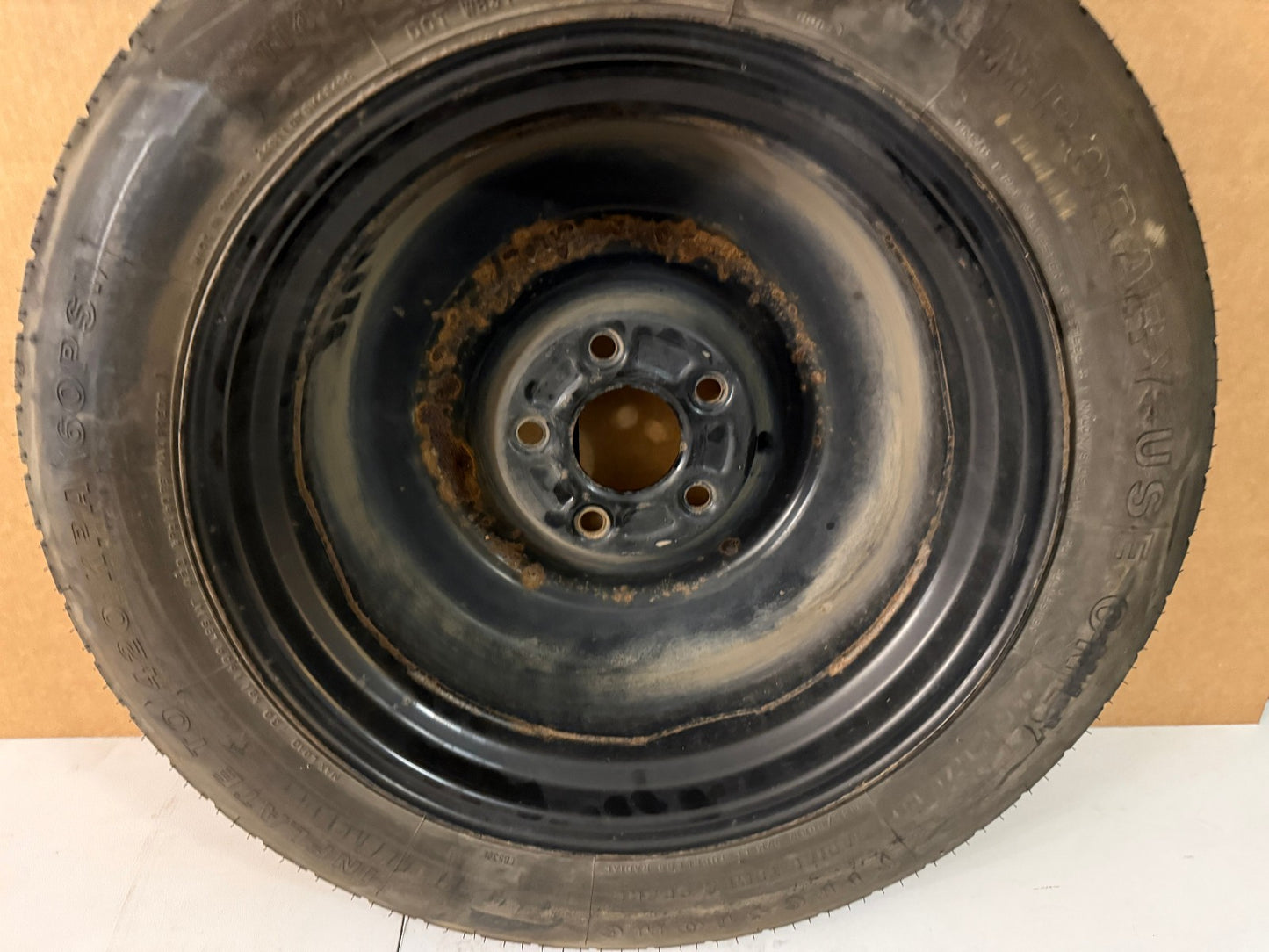 2012-2020 Dodge Grand Caravan 17" Spare Tire Wheel Donut Compact T145/80R17 OEM1