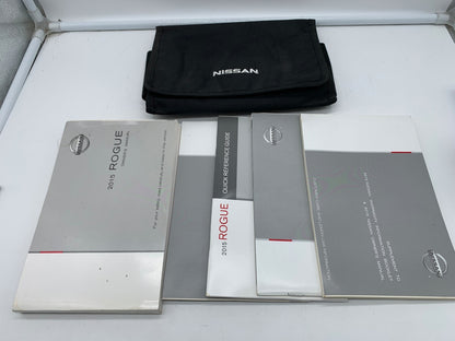 2015 Nissan Rogue Owners Manual Set OEM R01B32022