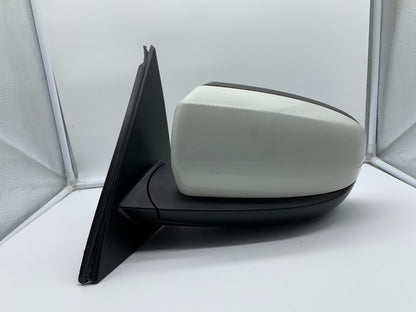 2011-2013 BMW X5 Driver Side View Power Door Mirror White OEM B03B24003