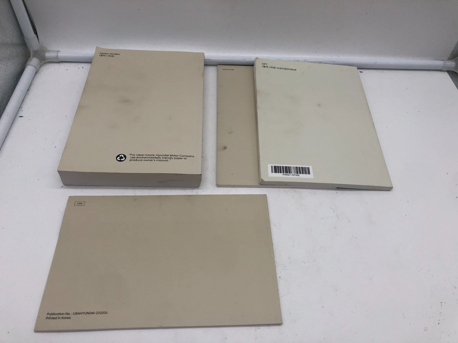 2022 Hyundai Tucson Hybrid Owners Manual Set OEM B02B08039