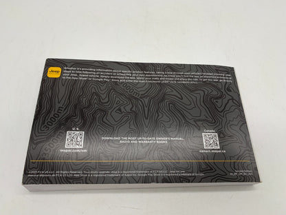 2022 Jeep Compass User Guide Owners Manual OEM A04B17086