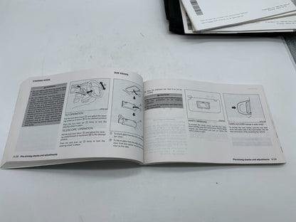 2015 Nissan Sentra Owners Manual Set with Case OEM A04B10028