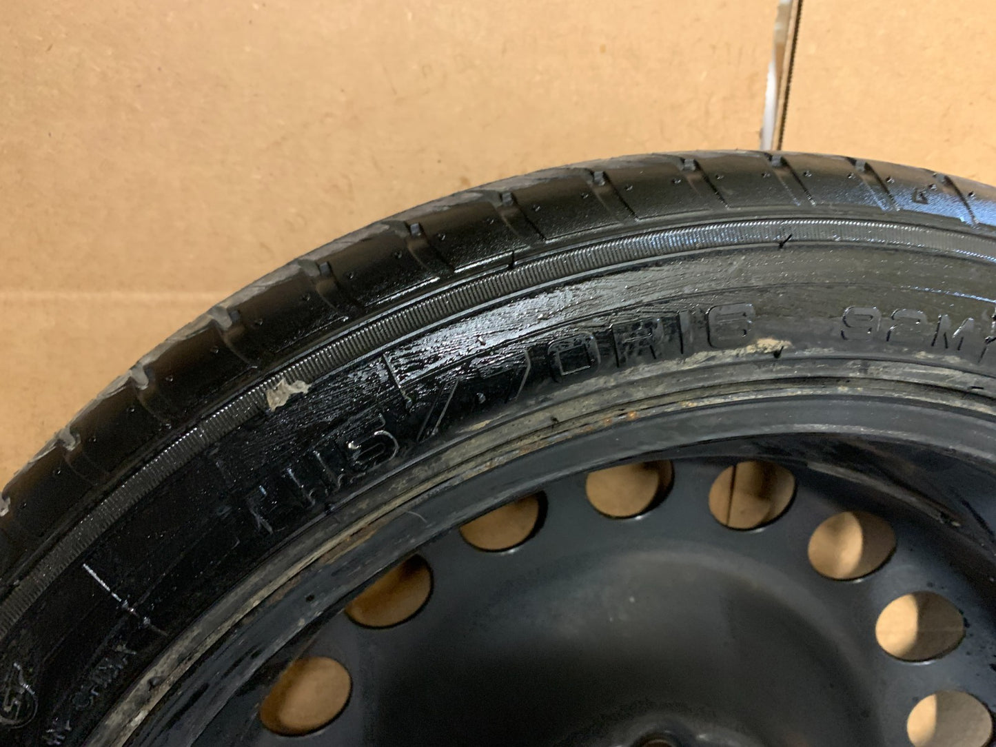 2013-2022 Buick Encore 16" Spare Tire Wheel Compact Donut T115/70R16