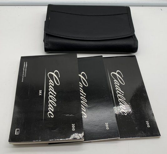 2010 Cadillac SRX Owners Manual Set with Case OEM C01B35005