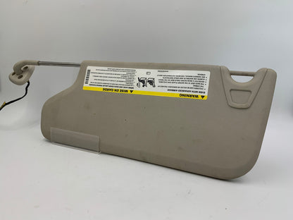 2011-2020 Dodge Journey Passenger Sun Visor Gray Illuminated OEM B03B33081