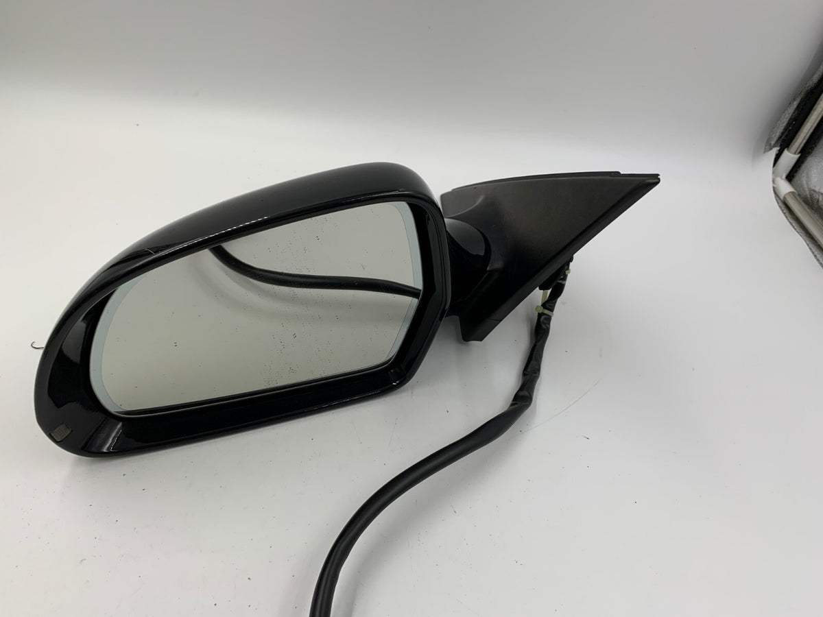 2009 Audi A4 Driver Side View Power Door Mirror Black OEM D02B47016