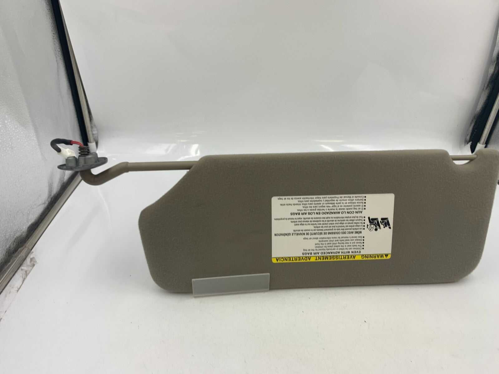 2011-2014 Toyota Sienna Passenger Visor Sunvisor Gray Illuminated OEM D04B41054