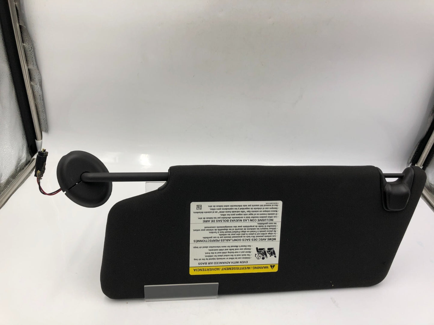 2011-2015 Ford Explorer Passenger Sun Visor Black Illuminated OEM D01B34001