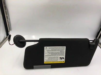 2011-2015 Ford Explorer Passenger Sun Visor Black Illuminated OEM D01B34001