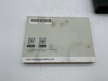 2018 Kia Stinger Owners Manual Set with Case OEM R01B01014