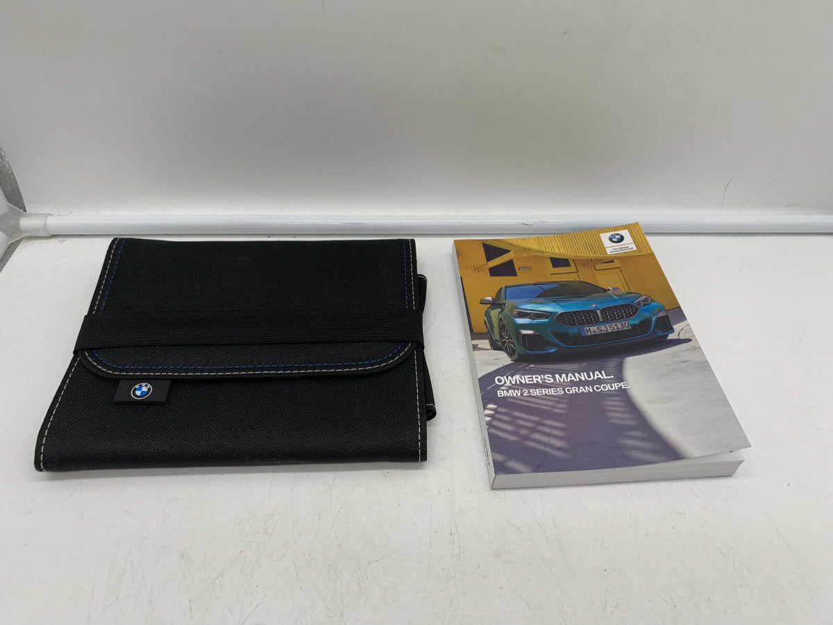 2021 BMW 2 Series Gran Coupe Owners Manual Set with Case OEM R01B10010