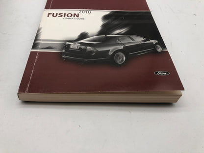 2010 Ford Fusion Owners Manual Set with Case OEM B03B43003