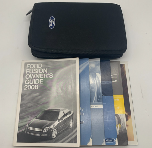 2008 Ford Fusion Owners Manual Set with Case OEM C03B07057