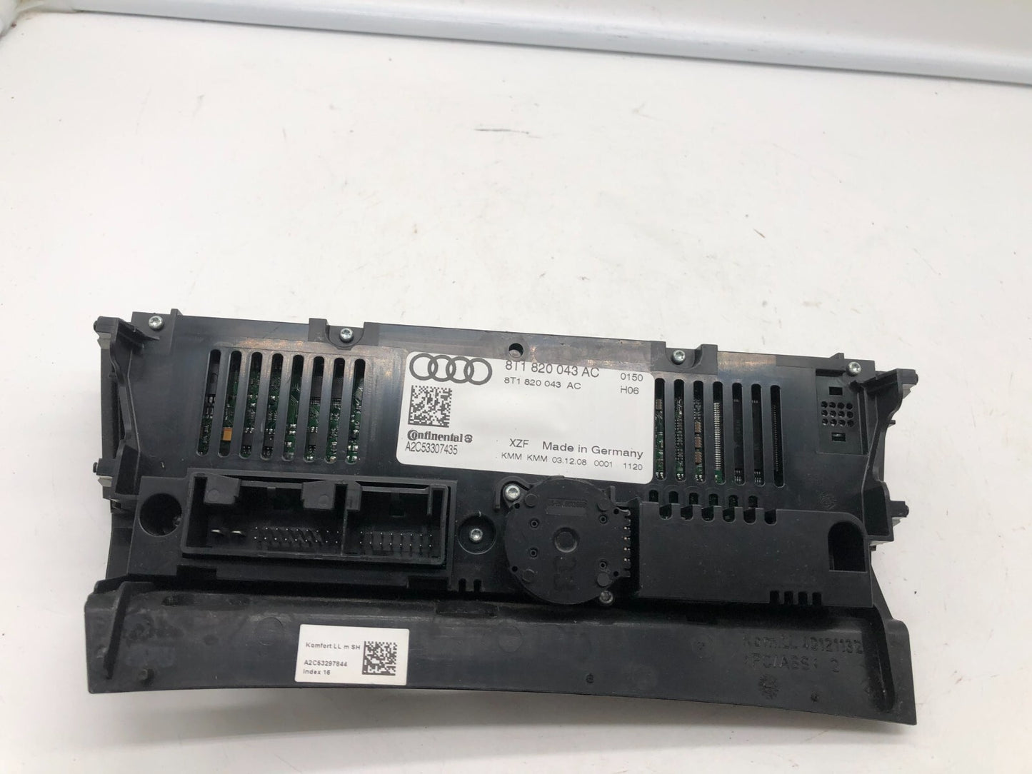 2008-2009 Audi A5 AC Heater Climate Control Unit OEM A02B15008