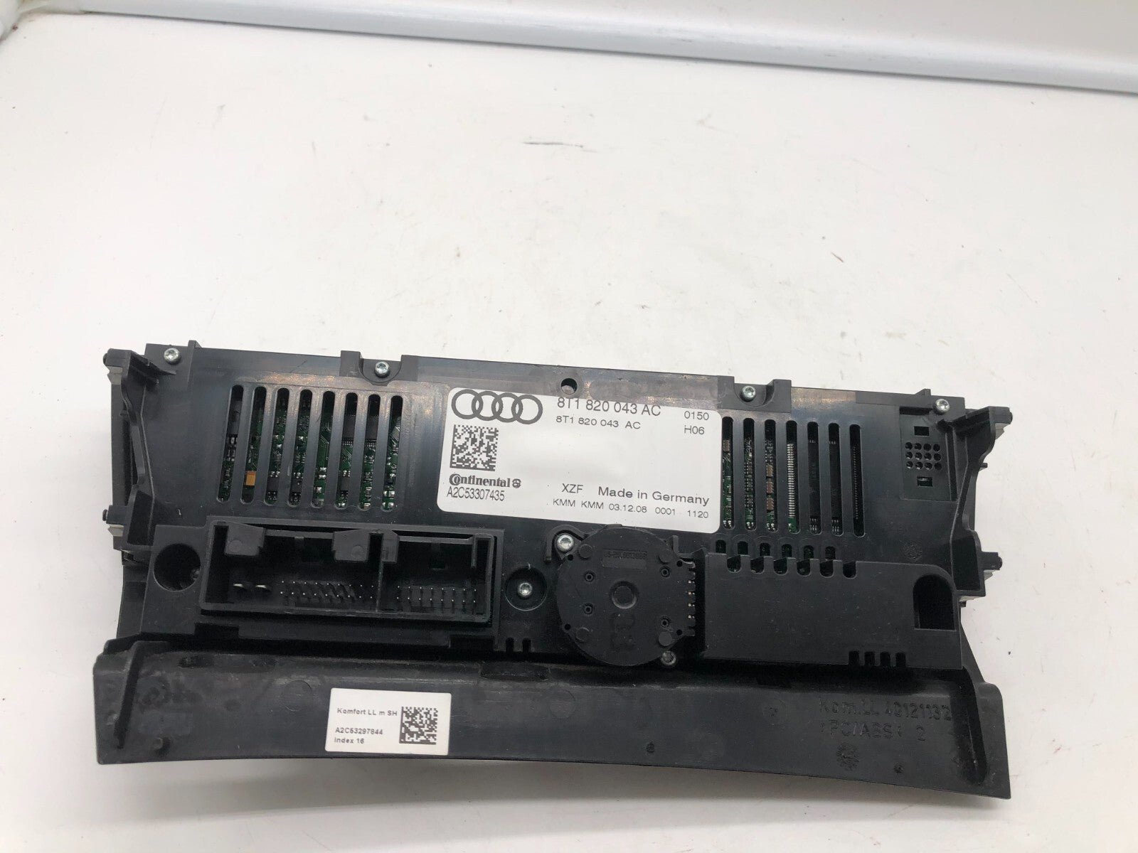 2008-2009 Audi A5 AC Heater Climate Control Unit OEM A02B15008
