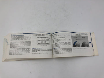 1998 Dodge Caravan Owners Manual Handbook OEM C04B50017