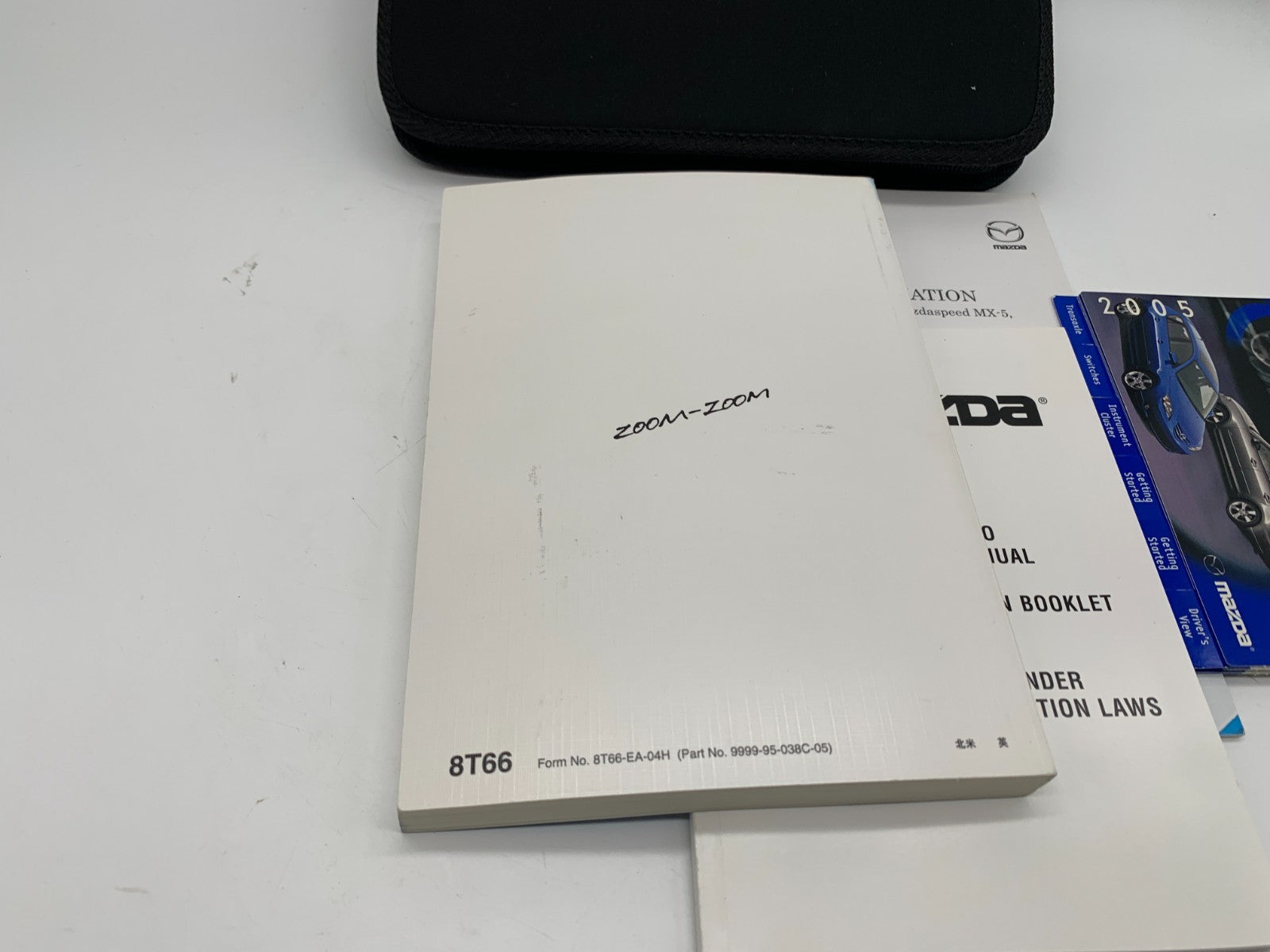 2005 Mazda 3 Owners Manual Warranty Guide Set with Case OEM B03B30008