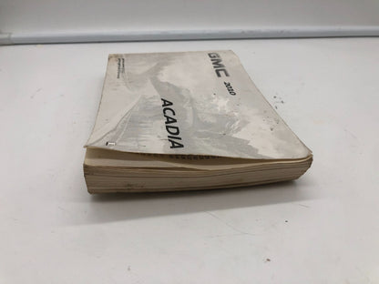 2010 GMC Acadia Owners Manual Set OEM E01B24023