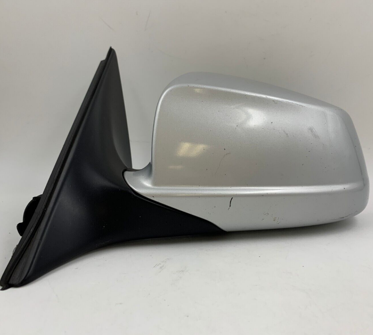 2012-2013 BMW 535i Driver Side View Power Door Mirror Silver OEM