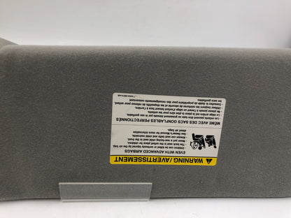 2004-2008 Ford F150 Passenger Sun Visor Gray OEM B02B03023