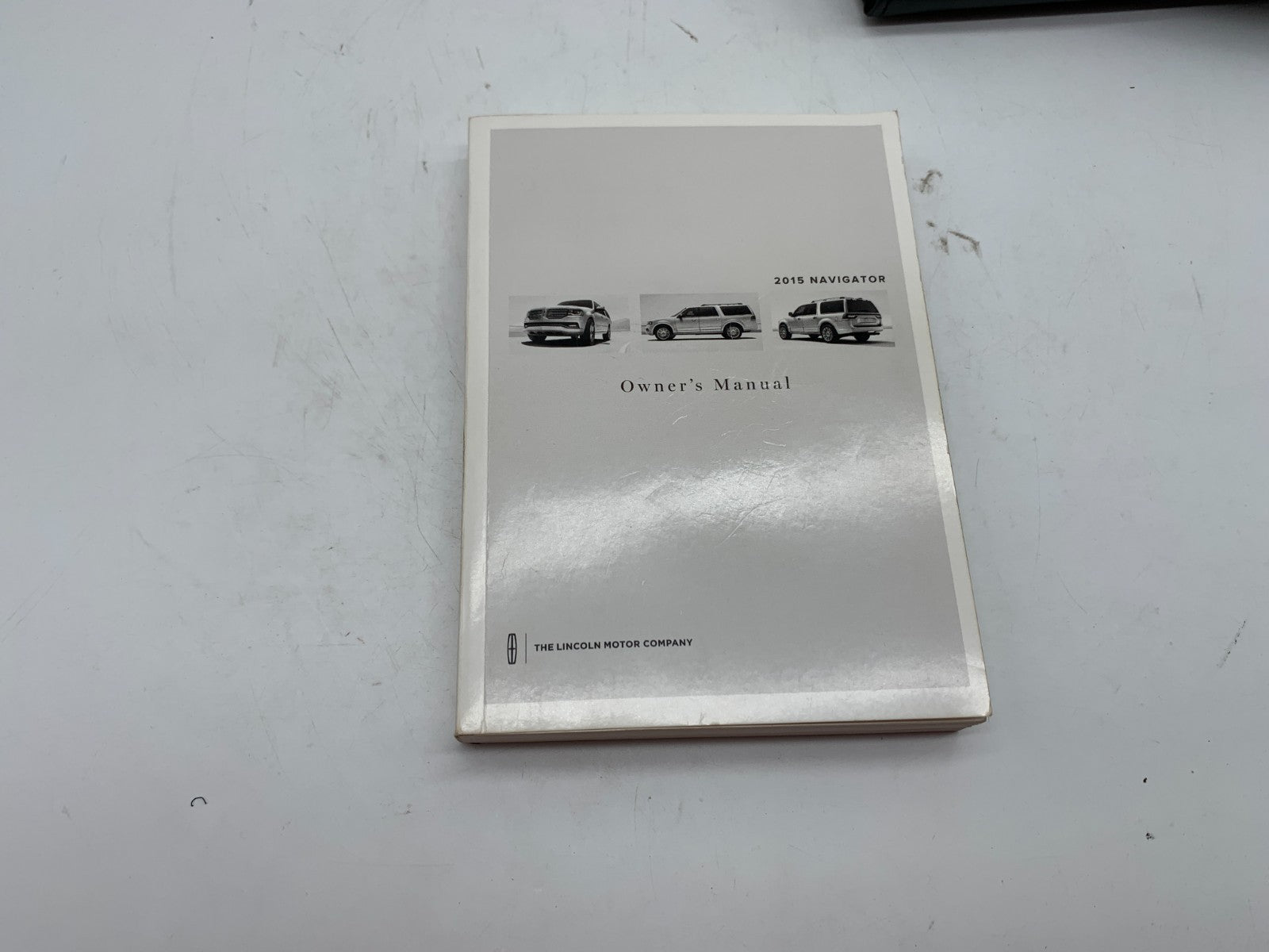2015 Lincoln Navigator Owners Manual Set with Case OEM A01B50005