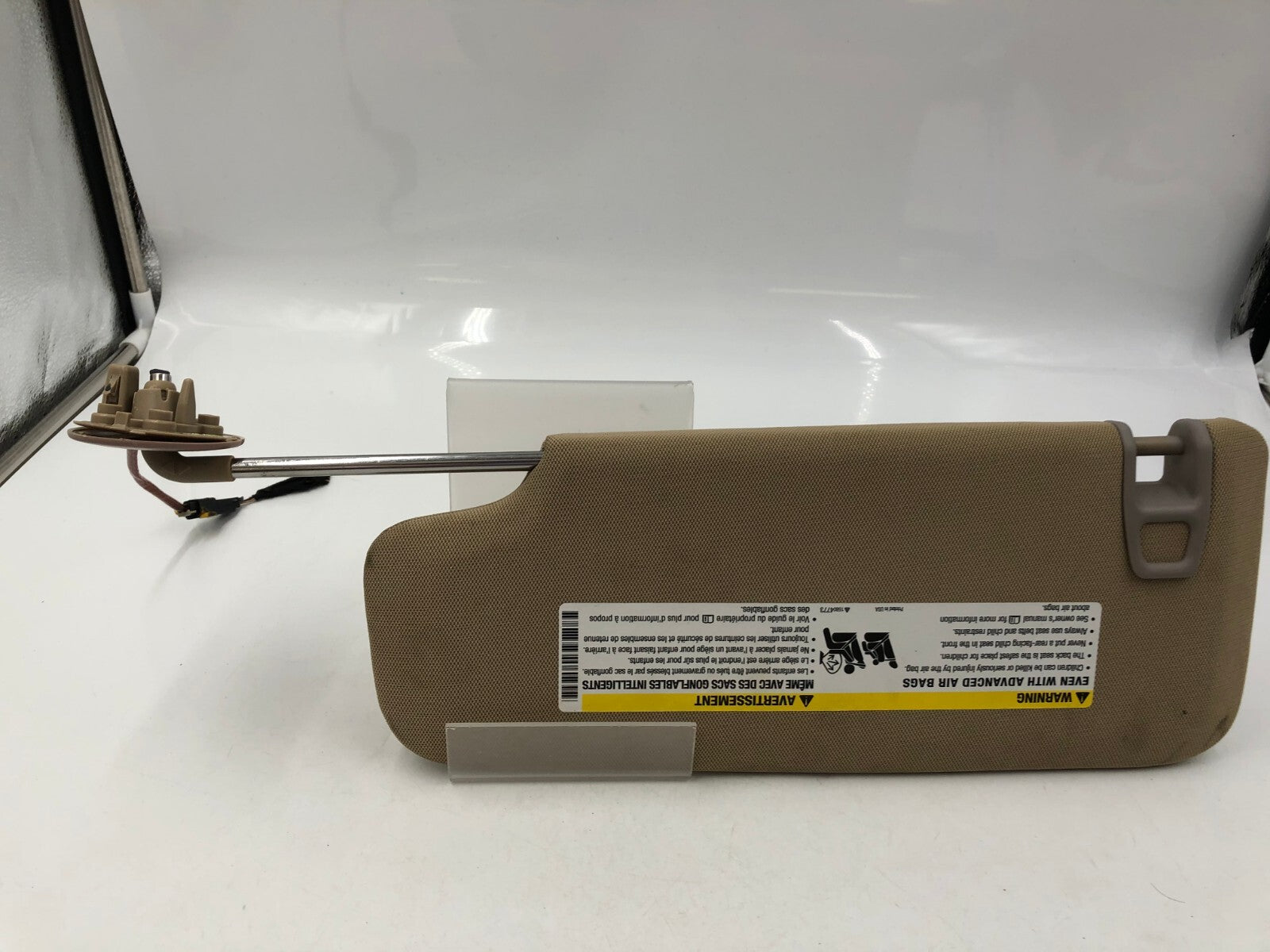 2010-2015 Buick Lacrosse Passenger Sun Visor Sunvisor Tsn Illuminated A03B09048