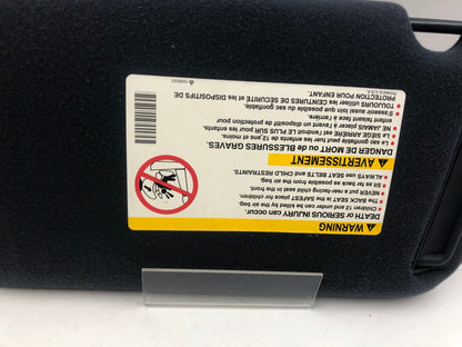 2000-2005 Chevrolet Impala Passenger Sun Visor Blue OEM D04B21003