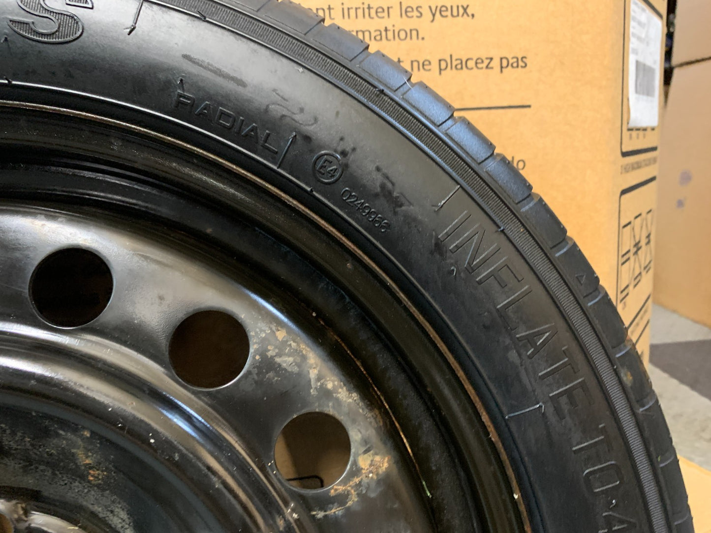 2015-2017 Chrysler 200 17" Emergency Spare Tire Compact Donut T145/70R17