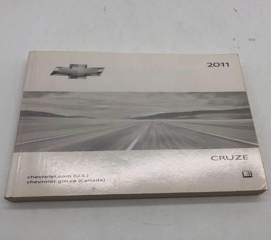 2011 Chevrolet Cruze Owners Manual OEM A02B08015