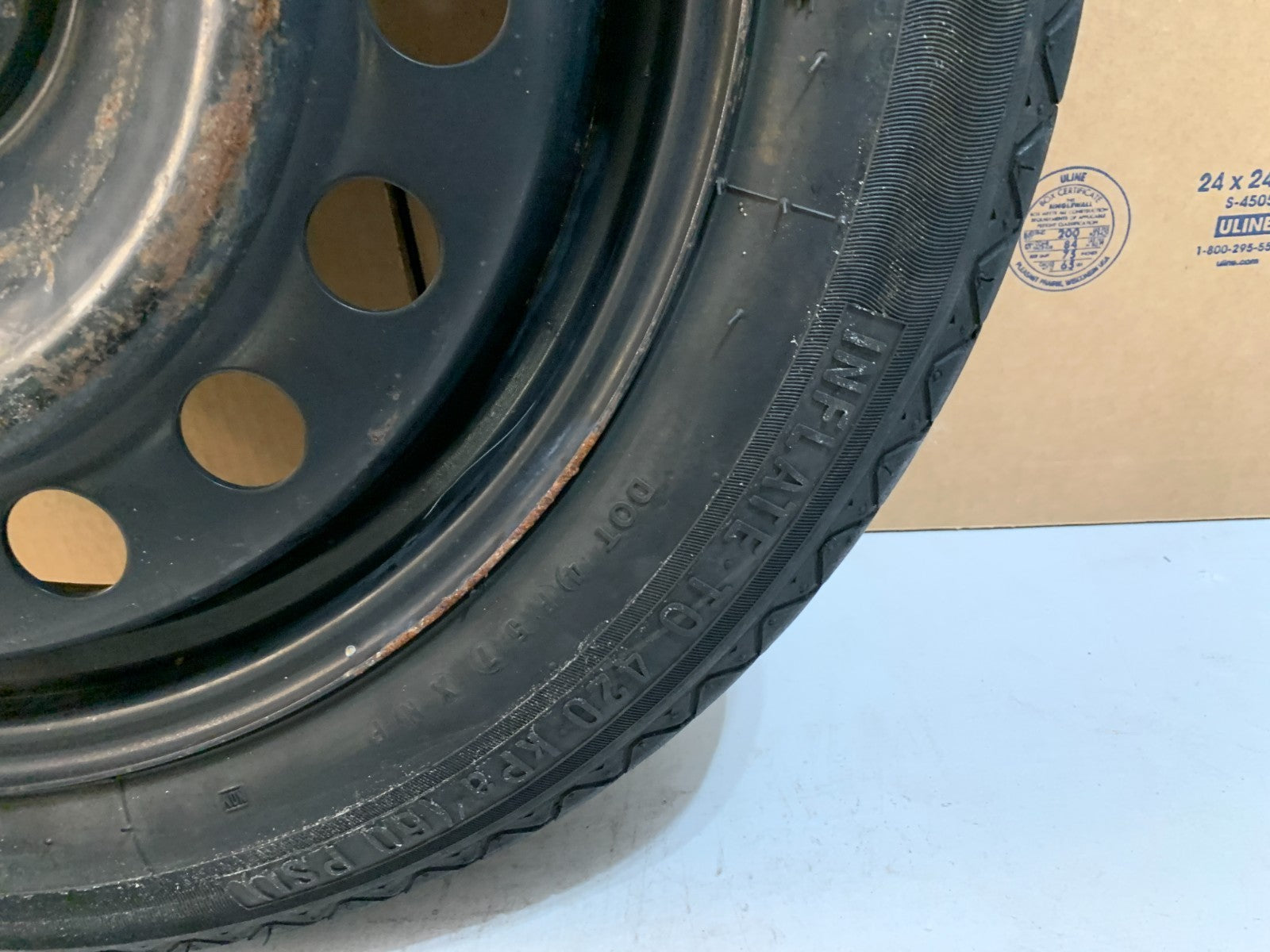 2013-2016 Dodge Dart 17" Spare Tire Compact Donut T125/80R17