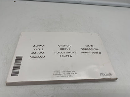2019 NissanConnect Connect Owners Manual OEM B02B39007