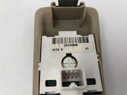 2003-2007 Cadillac CTS Master Power Window Switch OEM B04B09054