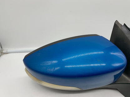 2012-2014 Ford Focus Passenger Side View Power Door Mirror Blue Candy OEM