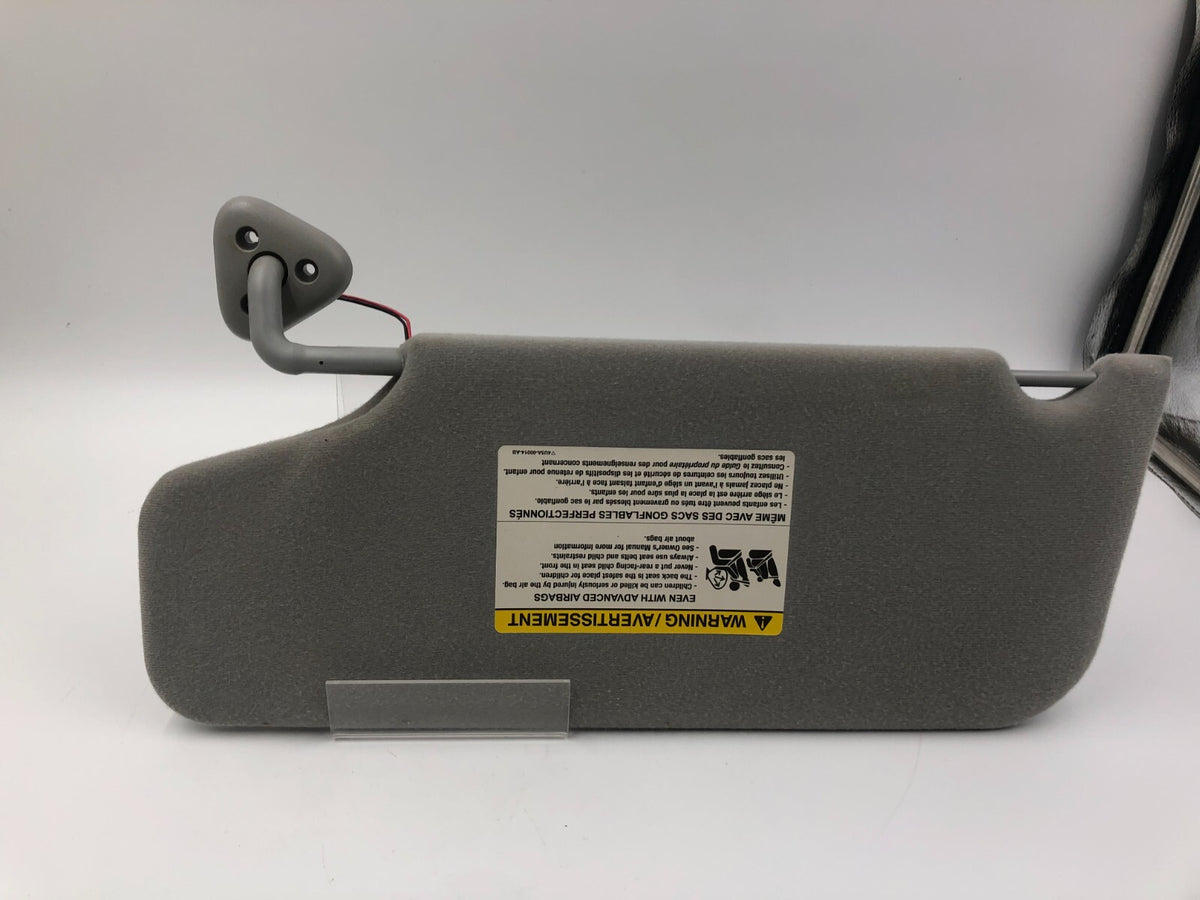 2005-2007 Ford Freestyle Passenger Sun Visor Illuminated Gray OEM B04B31030