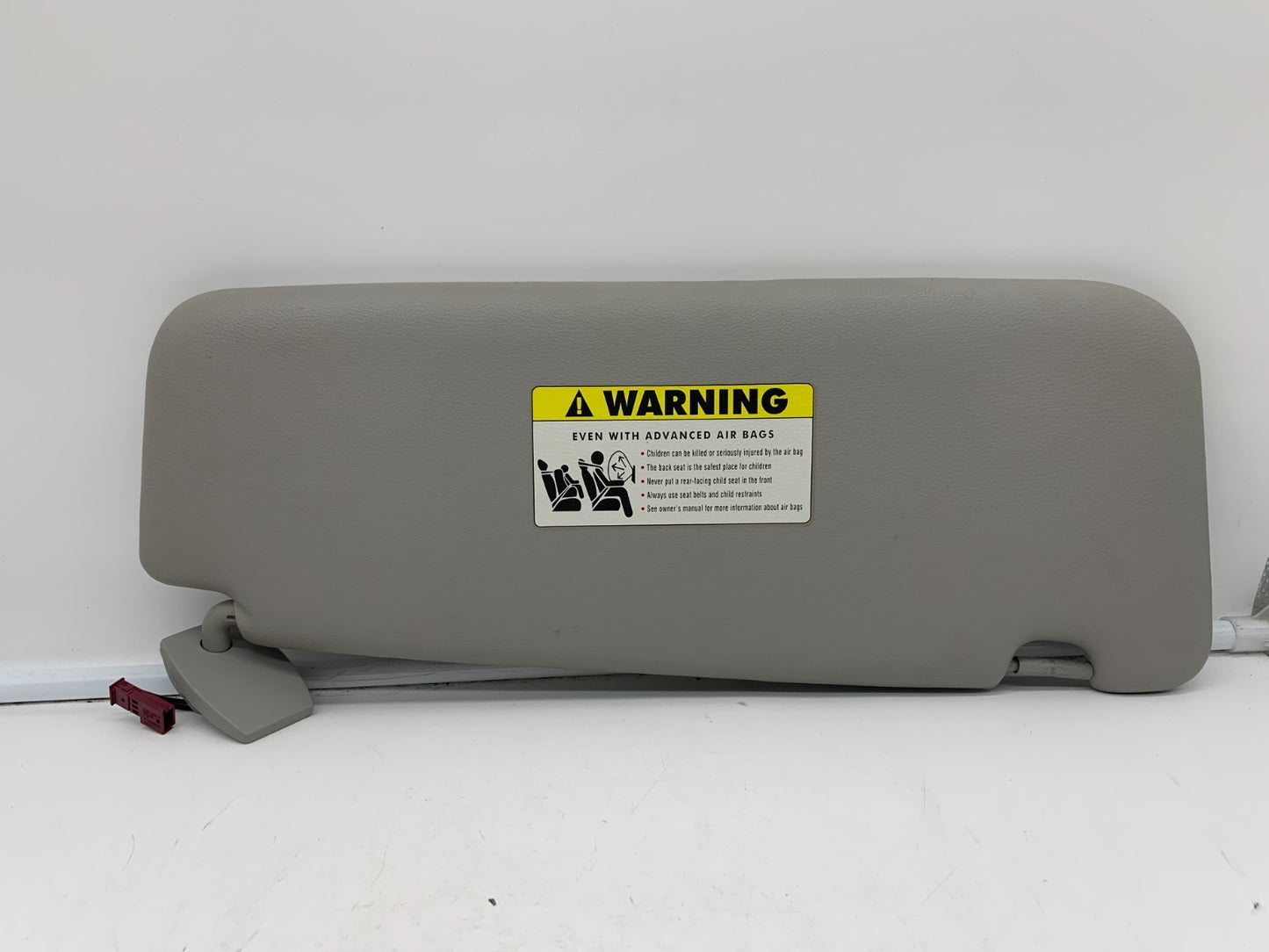 2006-2009 BMW 525 Driver Sun Visor Gray Illuminated OEM C02B14059