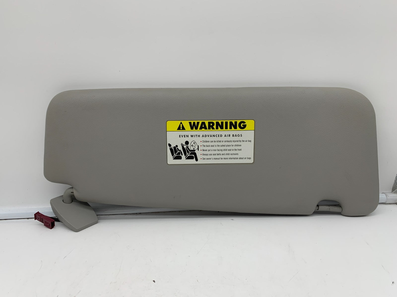 2006-2009 BMW 525 Driver Sun Visor Gray Illuminated OEM C02B14059