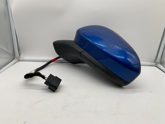 2018 Ford Fusion Driver Side View Power Door Mirror Blue OEM A01B36038