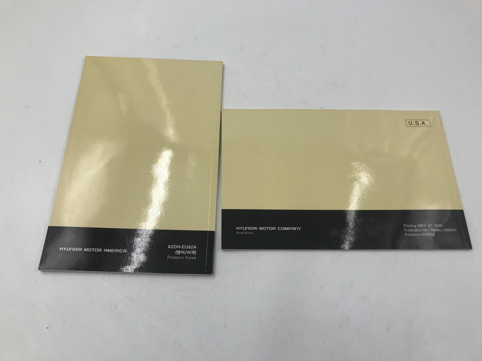 2007 Hyundai Sonata Owners Manual With Case OEM B03B05046