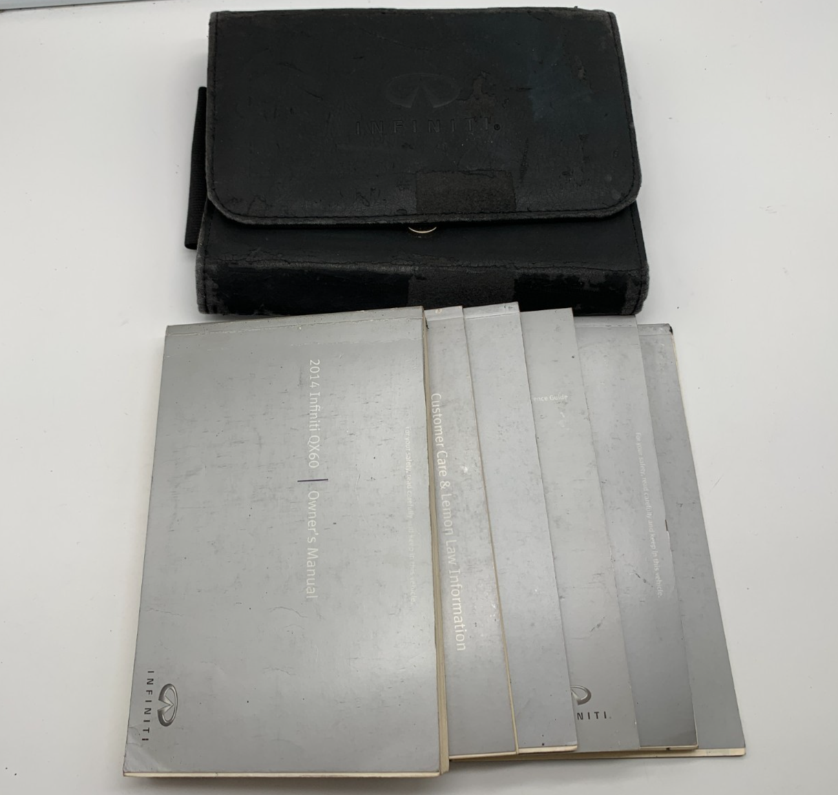 2014 Infiniti QX60 QX 60 Owners Manual Set with Case OEM A03B24050