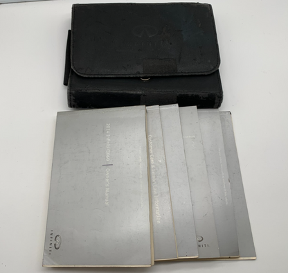2014 Infiniti QX60 QX 60 Owners Manual Set with Case OEM A03B24050