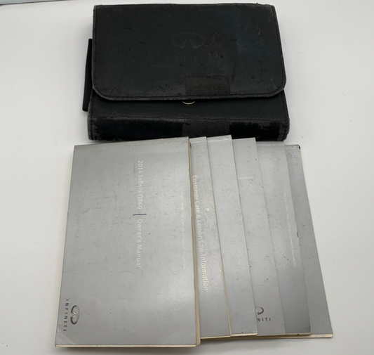 2014 Infiniti QX60 QX 60 Owners Manual Set with Case OEM A03B24050