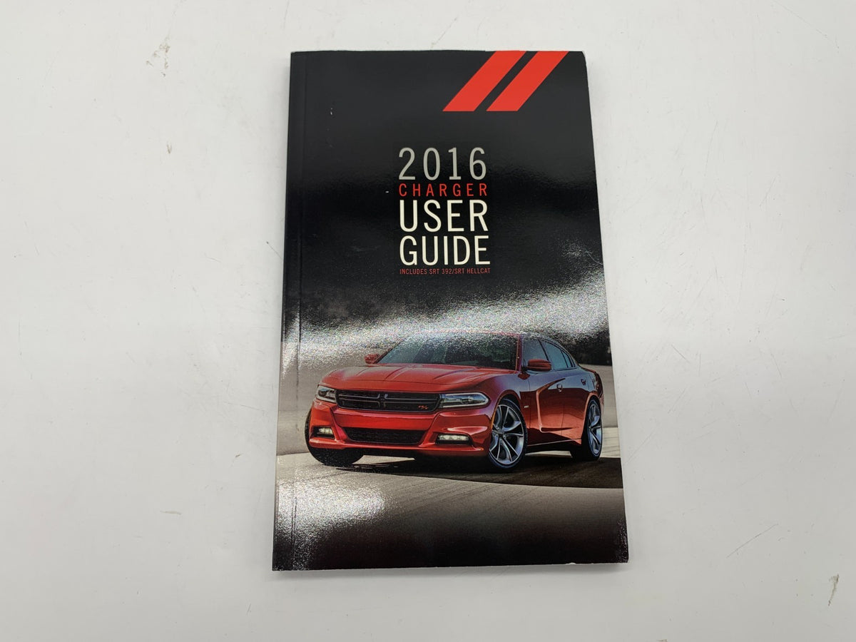 2016 Dodge Charger Owners Manual Set with Case OEM C02B12035