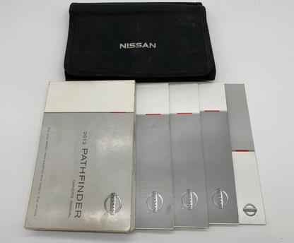 2013 Nissan Pathfinder Owners Manual Set with Case OEM C03B29006