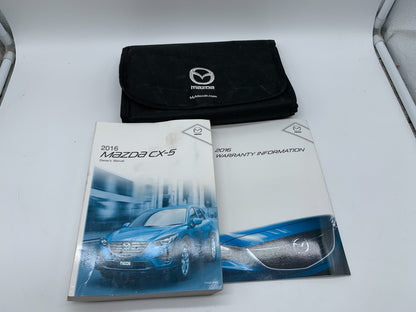 2016 Mazda CX-5 CX5 CX 5 Owners Manual with Case OEM A02B50051