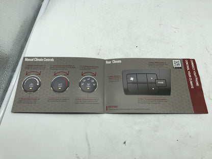 2021 Ram ProMaster 3500 Quick Start Guide OEM A01B16005