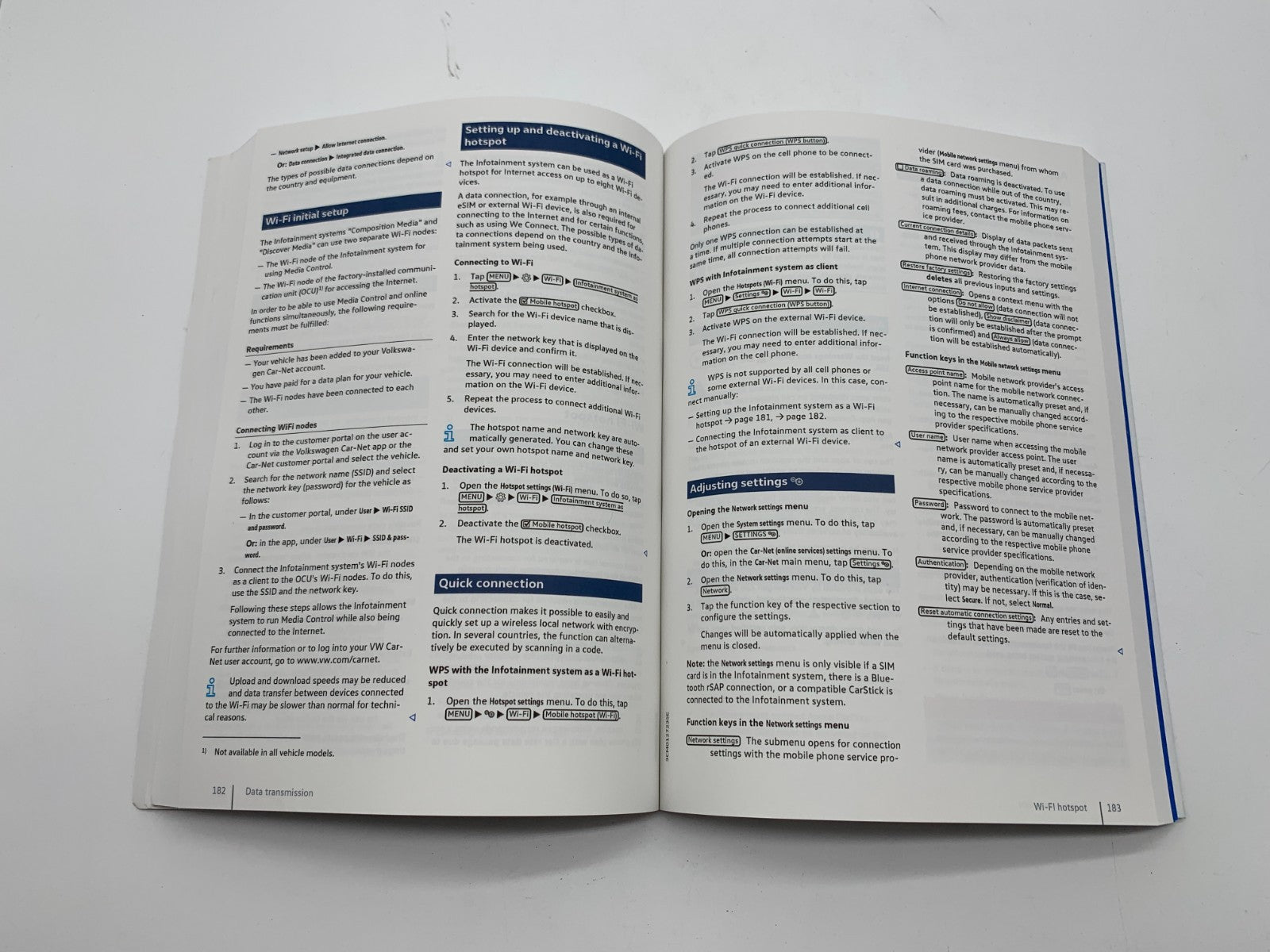 2022 Volkswagen Atlas Cross Sport Owners Manual Set with Case OEM B03B03009